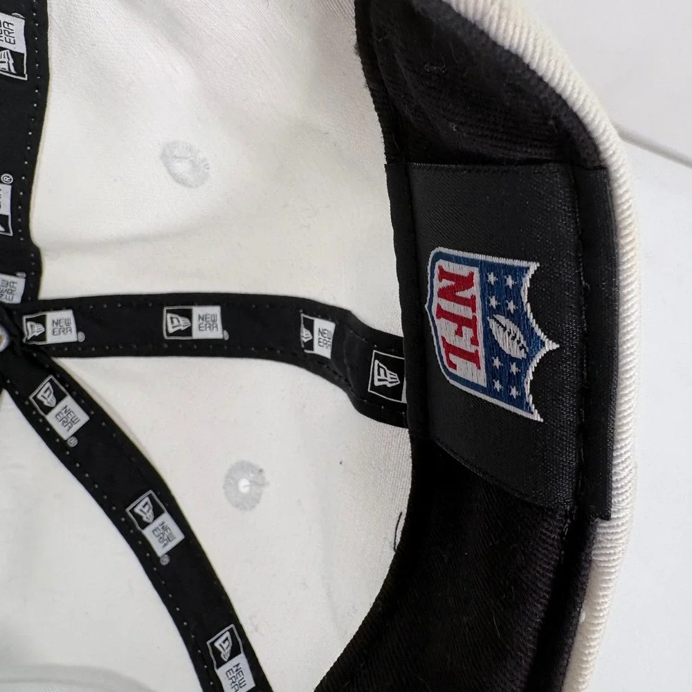 New Era Dallas Cowboys Snapback Hat White Navy Retro Logo Rope 9FIFTY NFL Cap